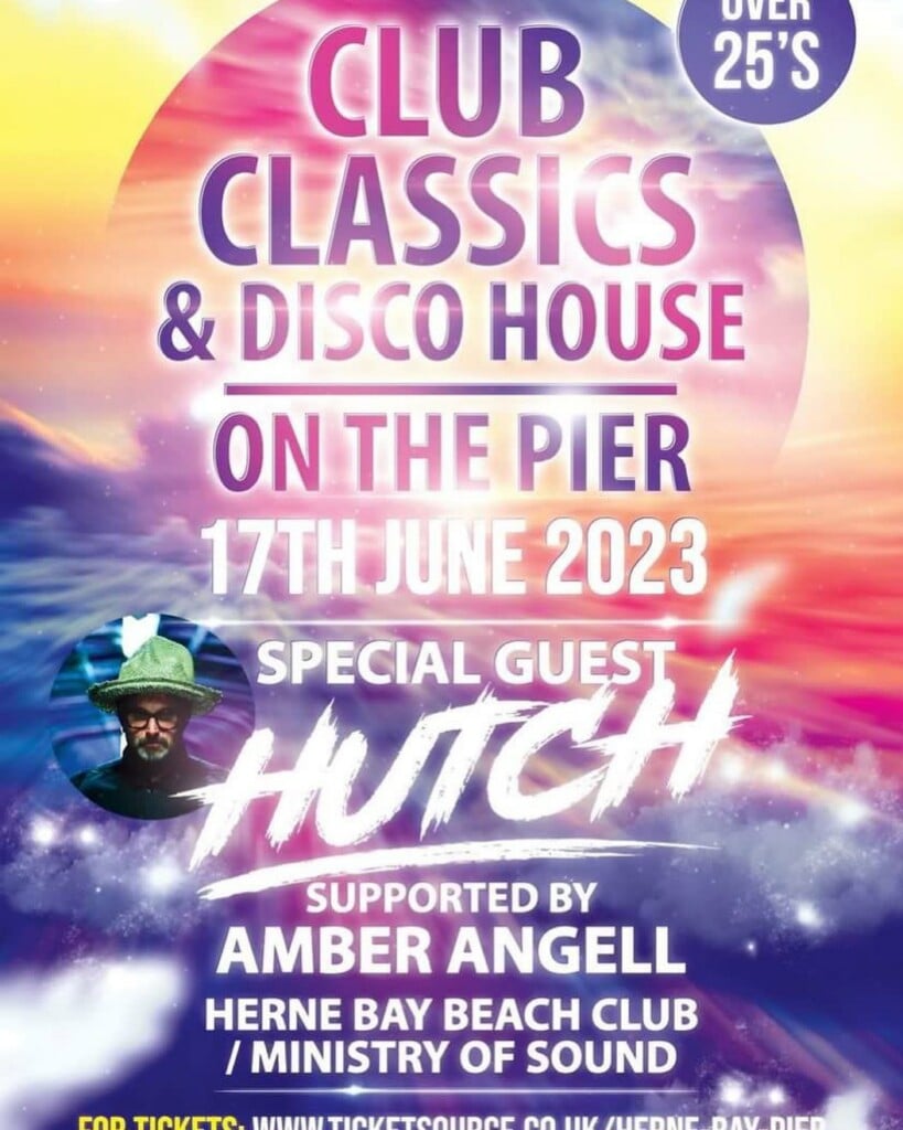 Club Classics & Disco House on the Pier Summer 2023 Herne Bay Pier